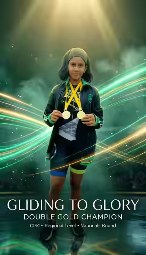 Built for Gold - Tanvie's Double Gold Victory at Bethany Institutions